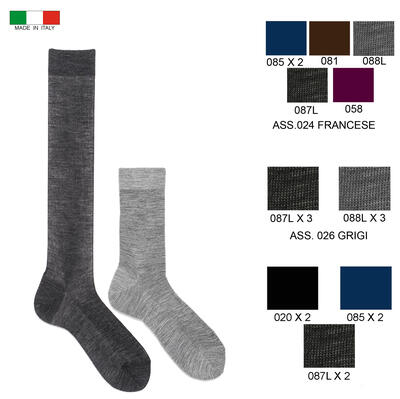 CALZINO CORTO UOMO 888/1 Tellini S.r.l. Ingrosso Abbigliamento